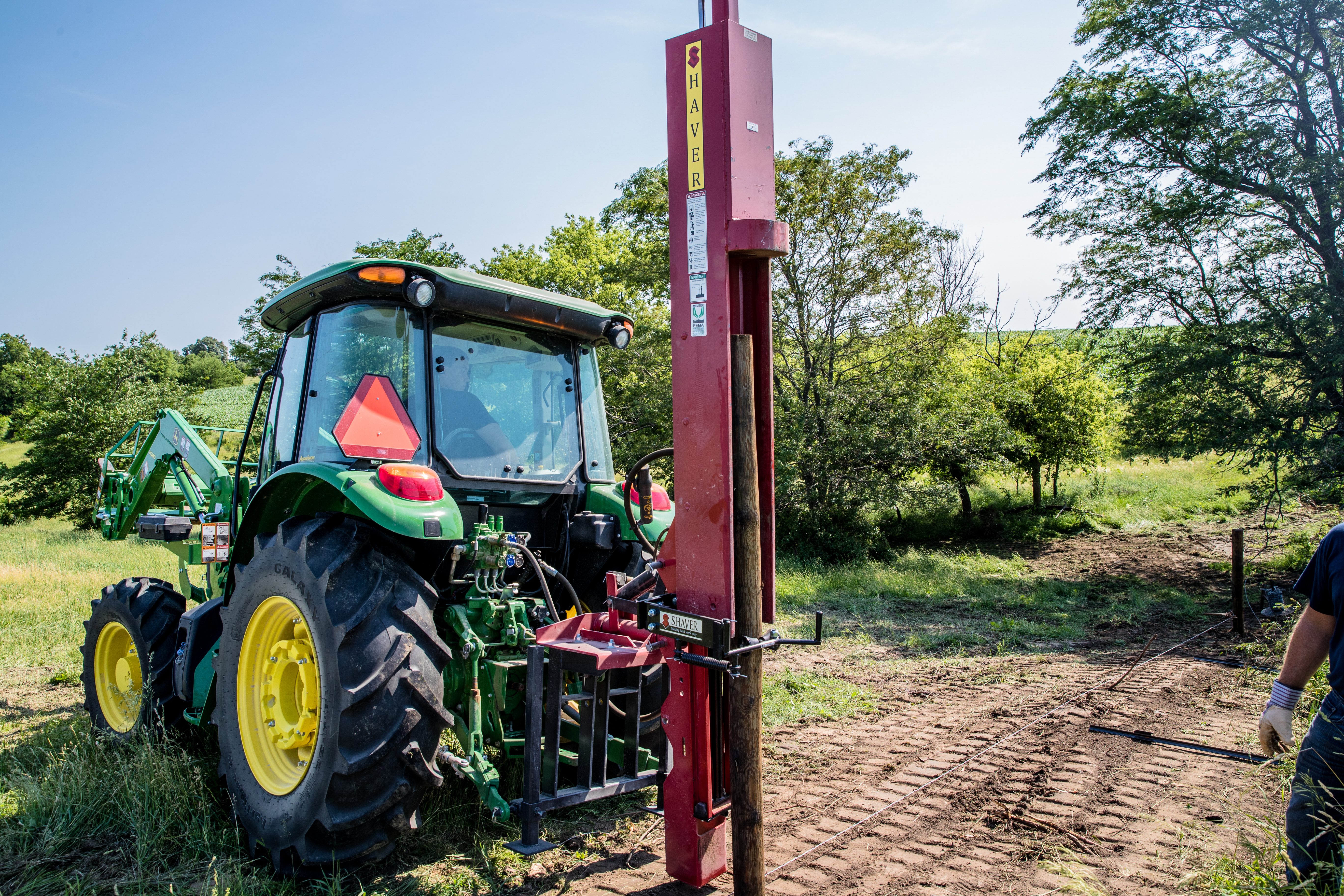 Shaver Post Driver